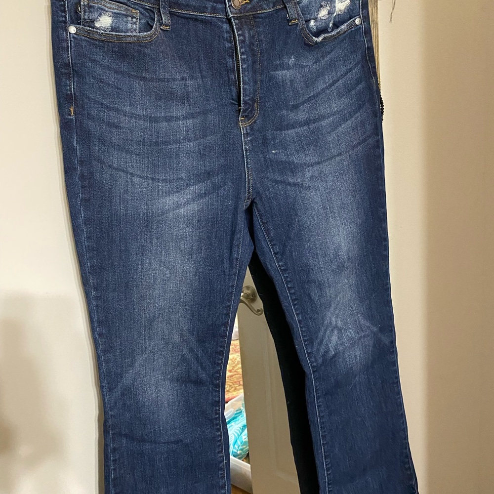 Judy Blue Straight Leg Blue Jeans